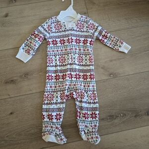 Baby Little Planet by Carter's Fair Isle Print Sleep & Play 6 Months